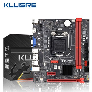 Kllisre B75 เมนบอร์ดเดสก์ท็อป LGA 1155 สําหรับ i3 i5 i7 CPU รองรับหน่วยความจํา ddr3 USB 3.0 SATA 3.0 สูงสุด 16GB