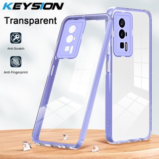 Keysion เคสโทรศัพท์มือถือซิลิโคน TPU ใส แบบนิ่ม กันกระแทก สําหรับ Xiaomi POCO F5 Pro POCO X4 GT 5G