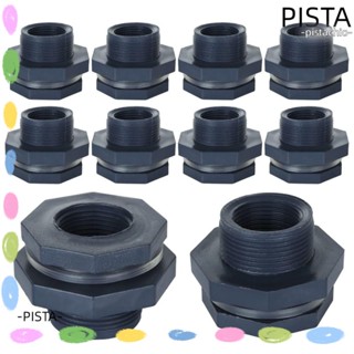 Pista อุปกรณ์เชื่อมต่อถังเก็บน้ํา PVC 1 นิ้ว ทนทาน สีเทา 10 ชิ้น