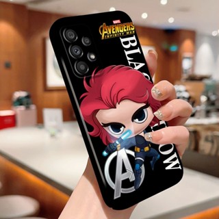 เคสโทรศัพท์มือถือ PC แบบแข็ง ป้องกันกล้อง กันกระแทก ลายการ์ตูน Iron Man สําหรับ Samsung A02 A02s A03 A03s A04 A11 A12 A13 A23 A20 A30