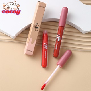 cocoy Lameila Velvet Lips Glaze - ลิปกลอสของแท้ (ขายส่ง, ขายส่ง, ลิปสติก4)