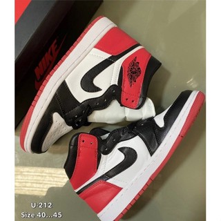 Nike Jordan 1 รองเท้าบูทหุ้มข้อ สูง # ส่งฟรี ไซซ์: 37-45