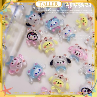 ✧Ready Stcok 20pcs Nail Art Sanrio Series Jewelry Kulomi Melody Pacha Dog Cinnamon Dog Pudding Dog Nail Decoration Manicure Tool For Nail Shop TALLER