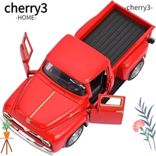 Cherry3 โมเดลรถปิ๊กอัพ โลหะอัลลอย 4.92*1.97 นิ้ว ขยับได้ สไตล์วินเทจ สําหรับออฟฟิศ