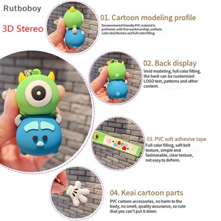[Rut] พวงกุญแจ จี้การ์ตูนสัตว์น่ารัก สร้างสรรค์ ของขวัญสําหรับผู้หญิง