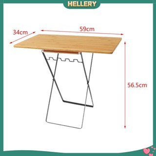 [HelleryTH] ที่วางถุงขยะ พับได้ แบบพกพา สําหรับซักรีด ตกปลา