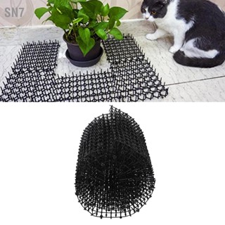 SN7 Cat Scat Mat Plastic Pet Deterrent Matทนทาน Cats Dogs Digging Spikes for Home Garden Yard