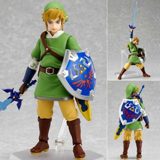 The Legend of Zelda Skyward Sword Link Action Figure Figma 153 Model Toys new