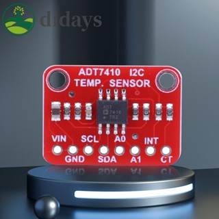 เครื่องมือพัฒนาเซนเซอร์อุณหภูมิ ADT7410 I2C [Didays.th]