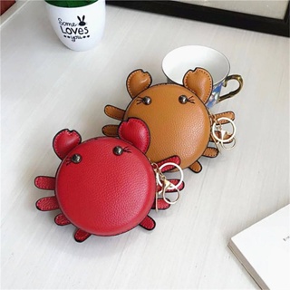 Childrens Cartoon Cute Crab Coin Purse New Girls Crossbody Bag Baby Small Animal Mini Accessories Chain Bag SHpw