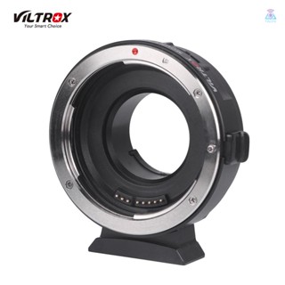 [T&amp;L]Viltrox Ef-m1 แหวนอะแดปเตอร์เมาท์เลนส์ AF โฟกัสอัตโนมัติ ควบคุมรูรับแสง VR แบบเปลี่ยน สําหรับเลนส์ EF EF-S เป็น M4/3 Micro สี่ในสามกล้อง Panasoni