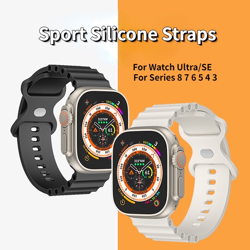 สายนาฬิกาข้อมือ ขนาด 49 มม. สําหรับ Apple Watch Series SE 8 7 6 5 4