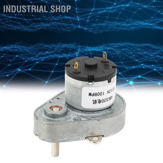 Industrial Shop มอเตอร์เกียร์ Dc 100Rpm แรงบิดสูง Cw Ccw ลดความเร็ว 48E520 Dc12V