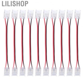 Lilishop COB Strip Light Connector  Portable Compact Strip To Strip Extension Wire 10mm Width  for Warehouse