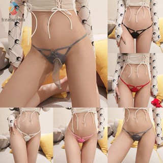 【TRSBX】Pouch Panties Thong Pouch Panties See Through Sissy Pouch Panties Thong Shorts