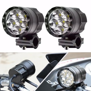 ไฟสปอร์ตไลท์ มอเตอร์ไซค์ หลอด CREE ยี่ห้อ KIRIN รุ่น L6X LED 6ชิป กำลังไฟ 60watt 2 Pcs