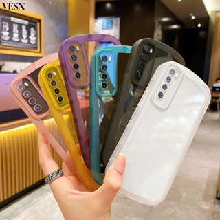 เคสโทรศัพท์มือถือแบบนิ่ม TPU ใส กันกระแทก สีแคนดี้ แฟชั่น สําหรับ Huawei Nova 7i 7 SE 5T 6 5 Pro 4 4E 4G 5G 2023