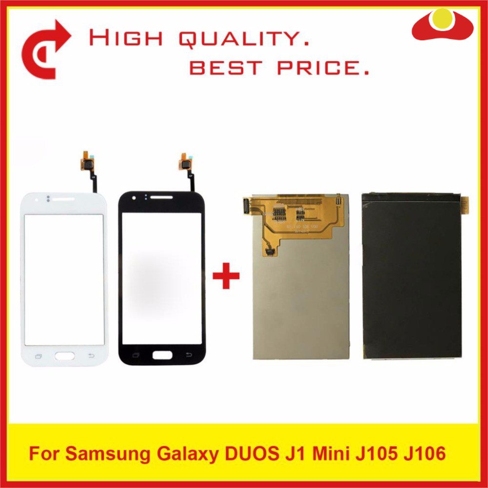 จอแสดงผล Lcd 4.0 นิ้ว พร้อมแผงเซนเซอร์ดิจิทัล หน้าจอสัมผัส สําหรับ Samsung Galaxy J1 Mini J105 SM-J1