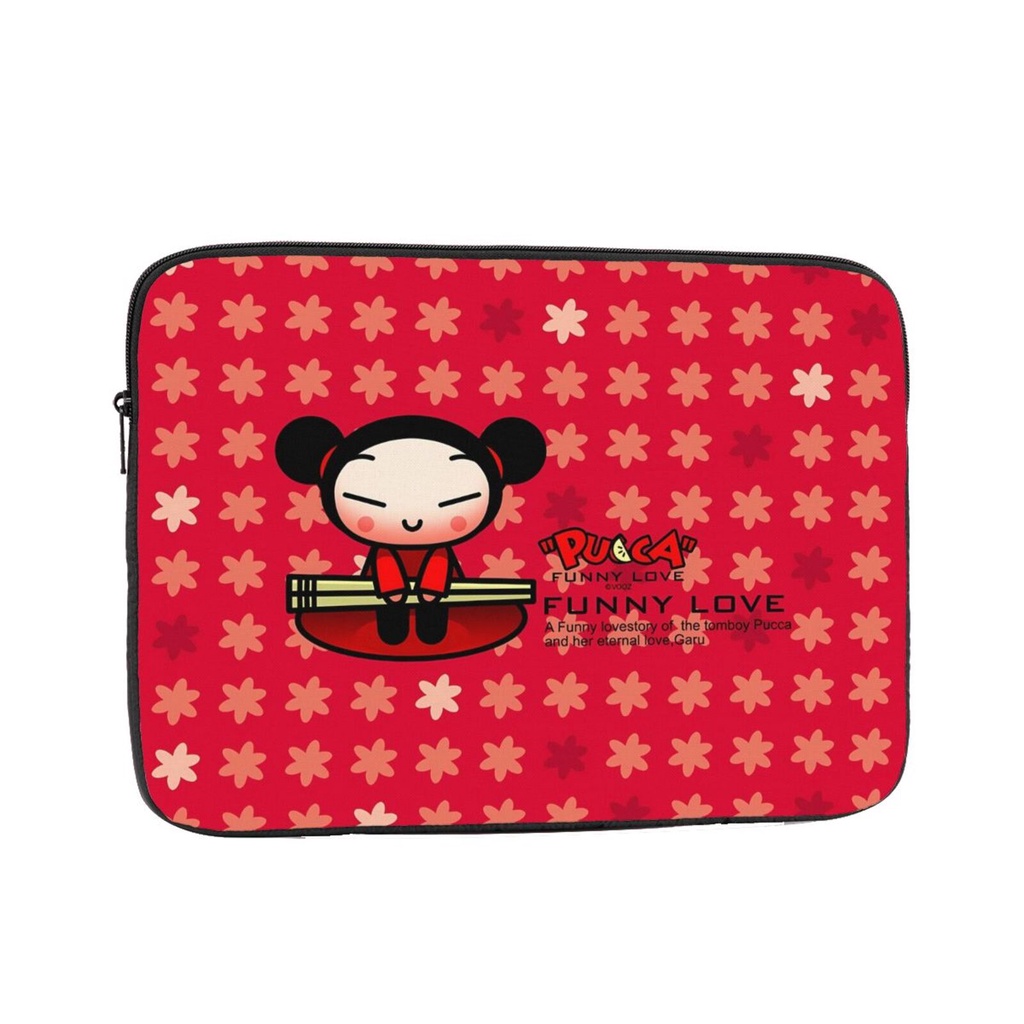 กระเป๋าใส่แล็ปท็อป Pucca กันน้ํา กันกระแทก ขนาด 10-17 นิ้ว แบบพกพา