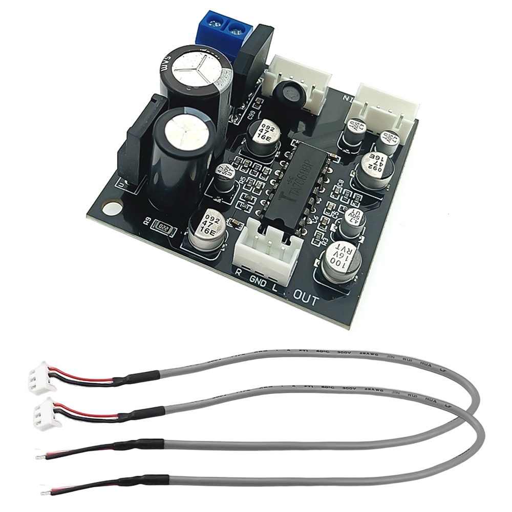 Pcbfun TA7668 บอร์ดพรีแอมป์ แบบแม่เหล็ก