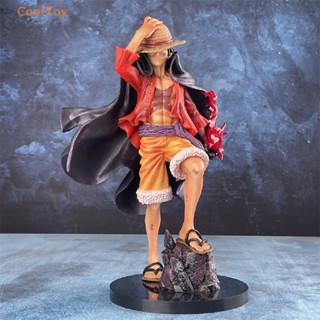 Cooltoy โมเดลฟิกเกอร์ PVC รูปปั้นการ์ตูนวันพีช Monkey D Luffy LX MAX ขนาด 25 ซม.