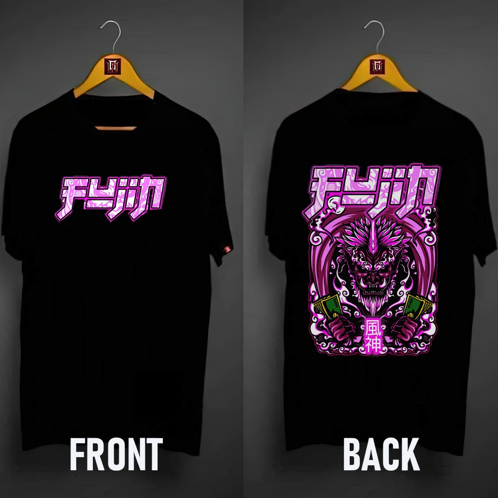 พร้อมส่ง Streetwear Tees Anime Hustler Casual Outdoor Trending Local Brand Made clothing t shirt ori