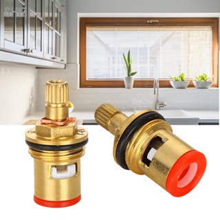 ShiZi 5PCS ทองแดง Faucet Valve ความแข็งสูงกันสนิม Stem Cartridge เปลี่ยนสำหรับห้องครัว