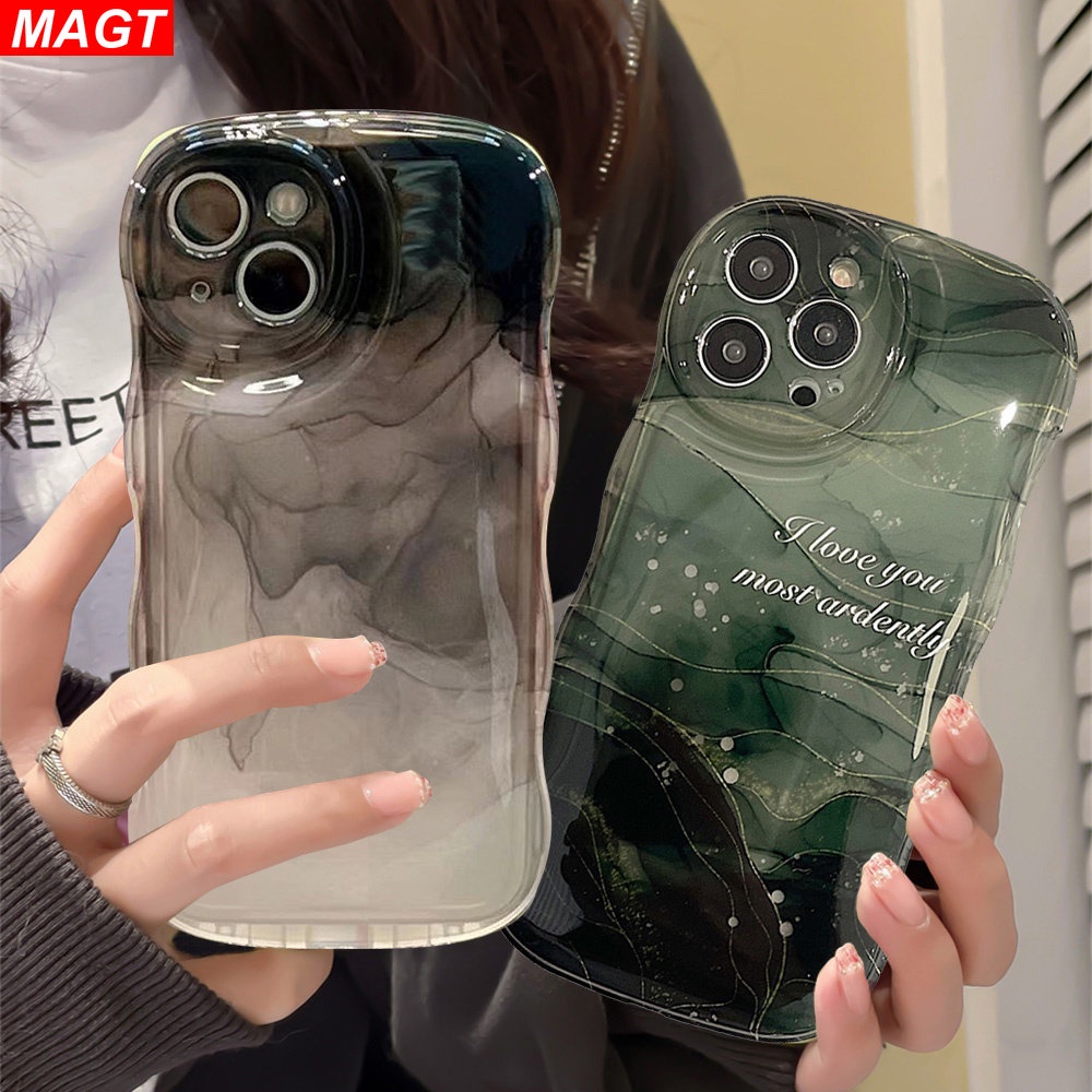 เคสโทรศัพท์มือถือแบบใส ลายหมึกฮาโล สีย้อม แฟชั่น สําหรับ Samsung A05 A05S A04S A13 A03 A03S A53 A73 A33 A02 A50 A50S A30S A23 A22 A21S A12 A02S A11 A10 A30 A52 A52S M12 A71 A53 A32