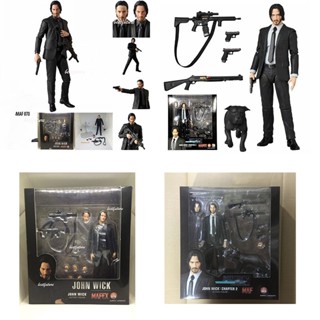 โมเดลฟิกเกอร์ JOHN WICK Mafex 085 070 ของเล่นสะสม สําหรับเด็ก