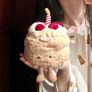 ของเล่นตุ๊กตาการ์ตูนเค้ก Happy Birthday น่ารัก ของขวัญวันเกิด สําหรับเด็ก