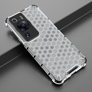 เคสกันกระแทก Huawei P60 Pro / P60 Armor Case Hybrid Hard PC Soft TPU ฝาหลังใส