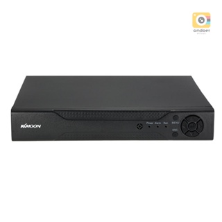 เครื่องบันทึกวิดีโอดิจิทัล 8CH 1080P Hybrid NVR AHD TVI CVI DVR 5-in-1 P2P รองรับ Plug and Play APP ฟรี CMS เบราว์เซอร์ ดูการเคลื่อนไหว P