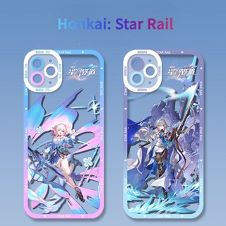 Honkai: Star Rail March 7th Black Tower Case Compatible with iPhone 14plus Apple 11 Two-Dimensional Peripherals เคสโทรศัพท์มือถือ