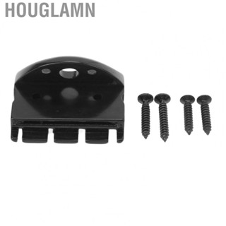 Houglamn Electric Guitar Bridge  Headless 4 Strings Black Hanging Type for Replacement