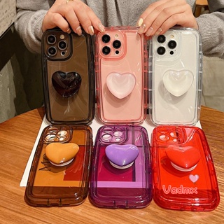 เคสโทรศัพท์มือถือแบบนิ่ม TPU ใส กันกระแทก พร้อมที่ตั้งวาง คริสตัล สําหรับ Samsung Galaxy A02S A02 A51 4G A21S A20S A10S A11 A10 M10