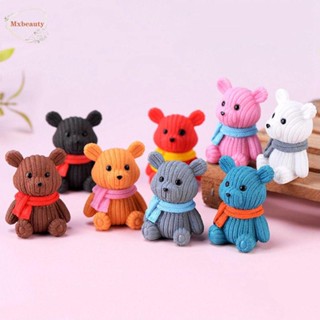 Mxbeauty ผ้าพันคอรูปหมีน่ารักสําหรับตกแต่งสวน