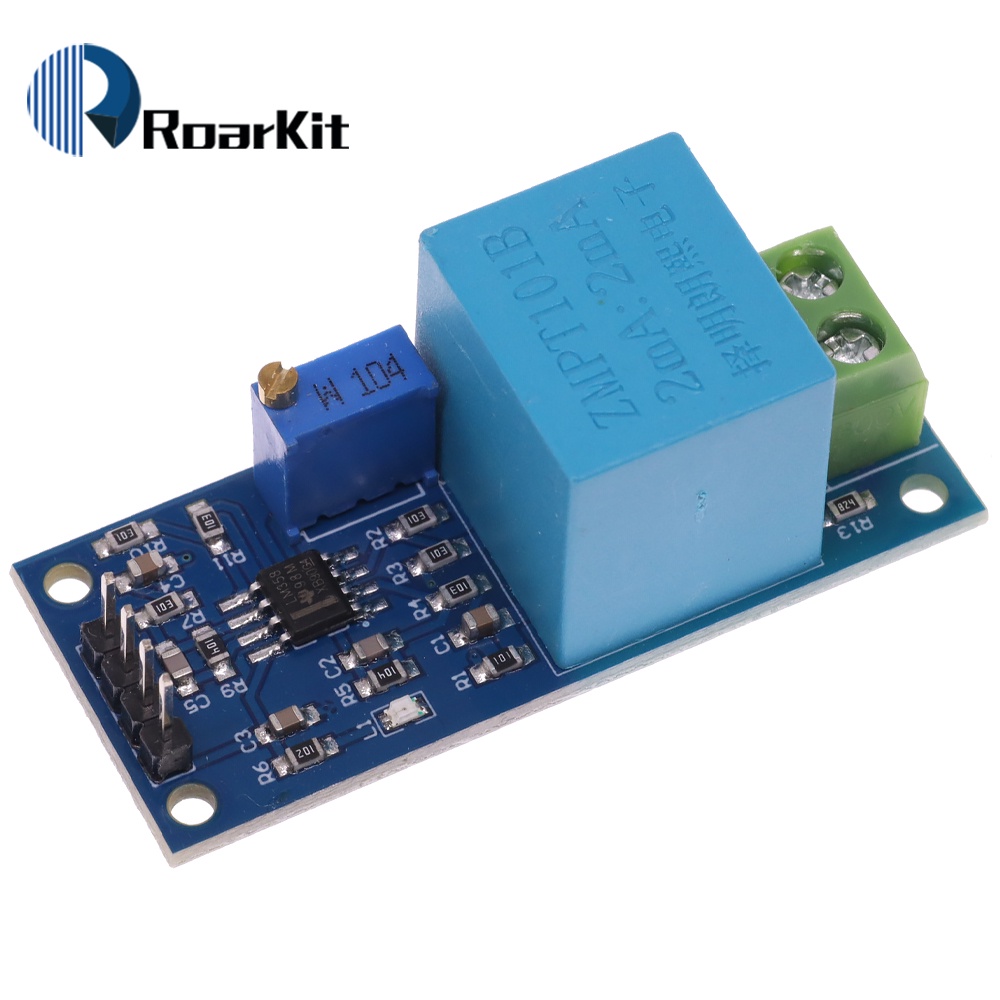 Active เฟสเดียวโมดูลหม้อแปลงแรงดันไฟฟ้าเอาต์พุต AC เซ็นเซอร์แรงดันไฟฟ้าสําหรับ Arduino Mega ZMPT101B