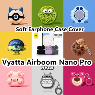 【คุณภาพสูง】การ์ตูนลูกสุนัขและไดโนเสาร์น้อยน่ารัก สําหรับ Vyatta Airboom Nano Pro เคสหูฟัง แบบนิ่ม