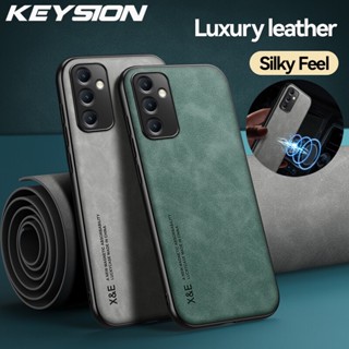 Keysion เคสโทรศัพท์หนัง ซิลิโคน กันกระแทก ลาย LTE หรูหรา สําหรับ Samsung A54 5G A34 A14 Galaxy A14 4G A34 A54 5G