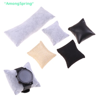 Amongspring&gt; ใหม่ หมอนโชว์นาฬิกาข้อมือ ประดับไข่มุก สําหรับเครื่องประดับ