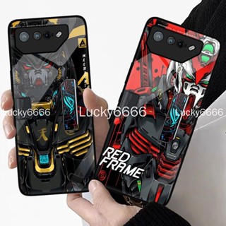 เคสโทรศัพท์มือถือกระจกนิรภัย แบบแข็ง สําหรับ ASUS ROG7 Rog7Pro ROG7 PRO rog phone 5 6D 6 PRO ASUS AI2205