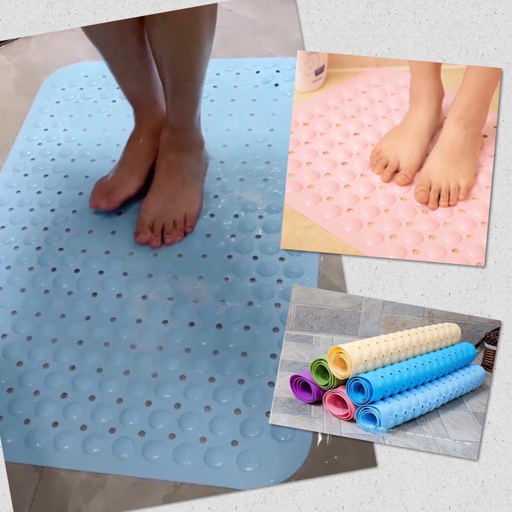 พรมกันลื่น แผ่นกันลื่น พรมยาง PVC กันลื่น ในห้องน้ำ รูปที่ 7