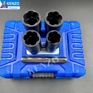 TOOLS KENZO ถอดน๊อตเสีย 5 ตัวชุด เหล็ก CR-V รุ่นงานหนักS