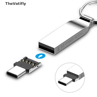 [TheVatifly] อะแดปเตอร์เชื่อมต่อข้อมูล USB Type C ตัวผู้ เป็น USB 2.0 ตัวเมีย สําหรับโทรศัพท์ Android [Preferred]