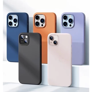 C🔥HOHO🔥เคสโทรศัพท์ เคสซิลิโคน ใช้สำหรับ iP 13 Pro Max 13 Mini Phone TPU Case ลบรอยได้ เคสกำมะหยี่ เคสซิลิโคน