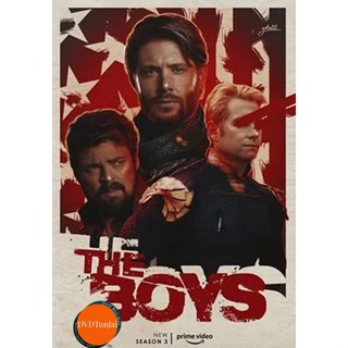 หนังแผ่น DVD The Boys Season 3 (2022) ก๊วนหนุ่มซ่าล่าซูเปอร์ฮีโร่ ปี 3 (8 ตอน) (เสียง ไทย/อังกฤษ | ซับ ไทย/อังกฤษ) หนังใ