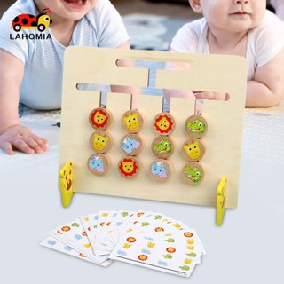 [LAHOMIA] เกมจิ๊กซอว์ LAHOMIA Color &amp; Pattern Montessori ของเล่นเสริมการศึกษา สําหรับเด็ก