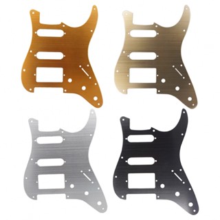 Upgrade Your Guitar with Metal Pickguard Scratch Plate Replacement 11 Holes for Strat Style