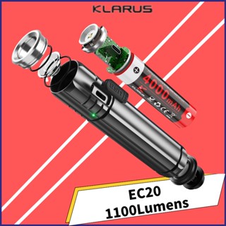 Klarus EC20 1100Lumens Luminus Type-C ไฟฉาย แบบชาร์จไฟ สินค้าใหม่