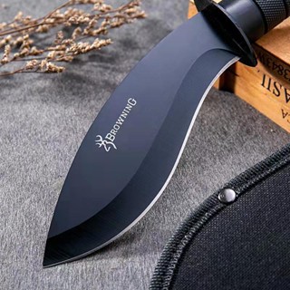 มีด มีดเดินป่าคมๆ มีดปอกผลไม้  ตั้งแคมป์ ความแข็งสูง แถมปลอกมีด Multi High Hardness Outdoor Knives Good for Camping